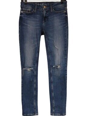 Calvin Klein Ankle Skinny Jeans Women's Size 26, Measures 28x28